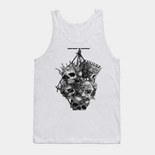 Devil look skull Tank Top